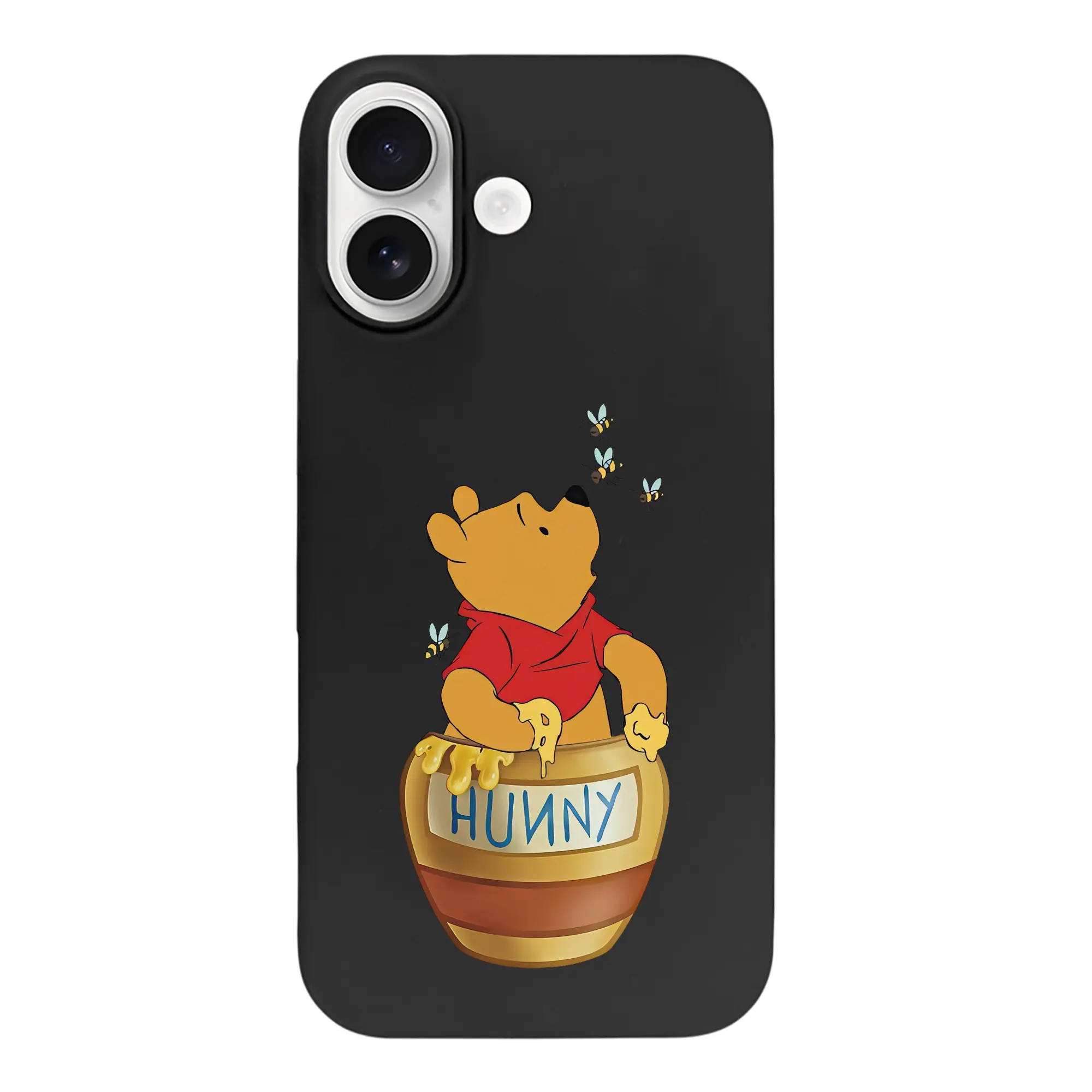 プーさん グッズ くまのプーさん - iPhone 17 シリーズ シリコンケース 薄型 耐衝撃 指紋防止 ソフトタッチカバー 精密フィット 傷防止 保護ケース iPhone 17/17 Air/17 Pro/17 Pro Max 対応